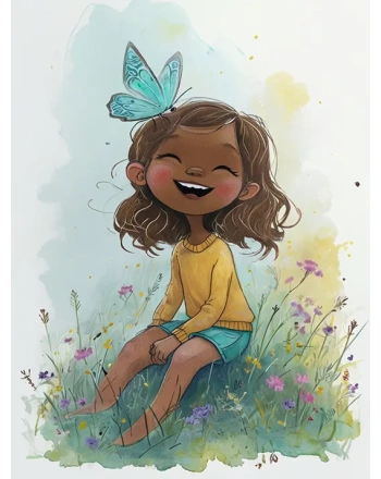 Girl in the meadow