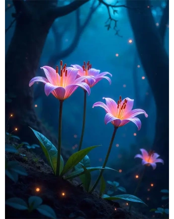 Glowing Lily