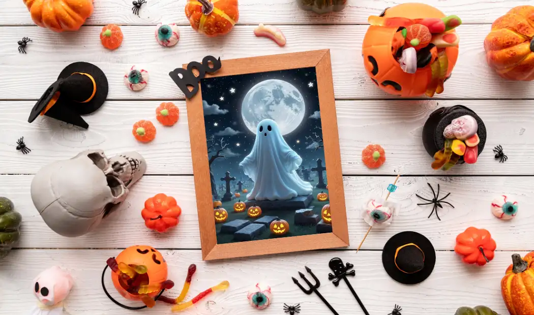 Halloween Ghost Paintings