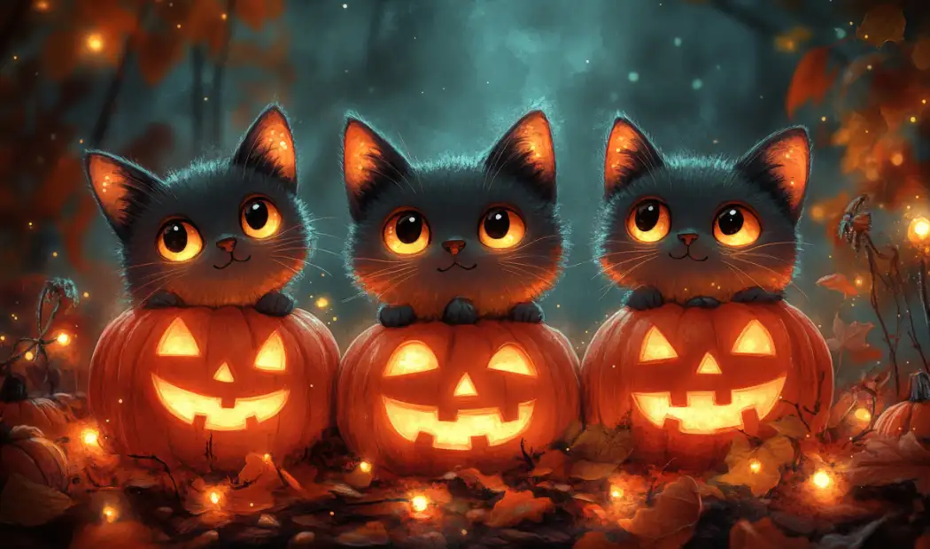 Halloween Kittens