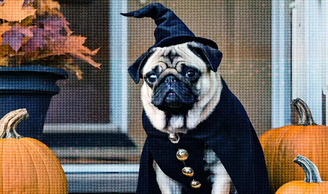 Halloween Pug