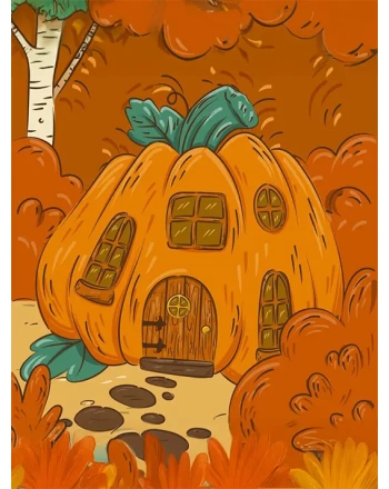 Hand drawn autumn illustration