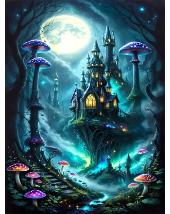 Haunted House Painting