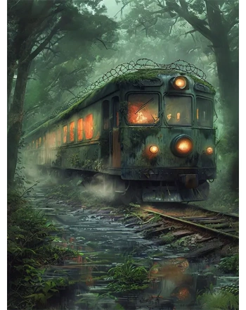 Haunting Abandoned Train