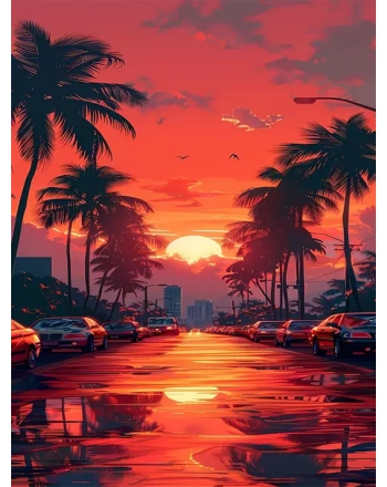 Hawaii Retro View