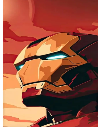 Iron Man painting