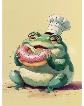 Joyful Fat Frog Chef