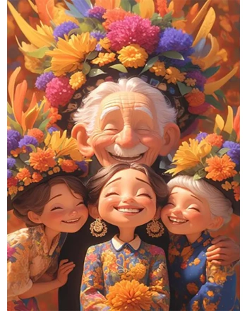 Latin american traditional people