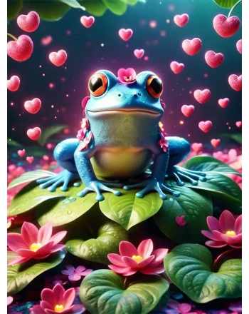 Love leaps like a frog