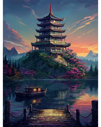 Majestic Fantasy Pagoda