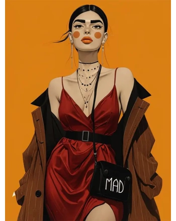Minimalist Confident Woman