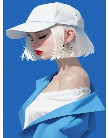 Minimalist Young Woman