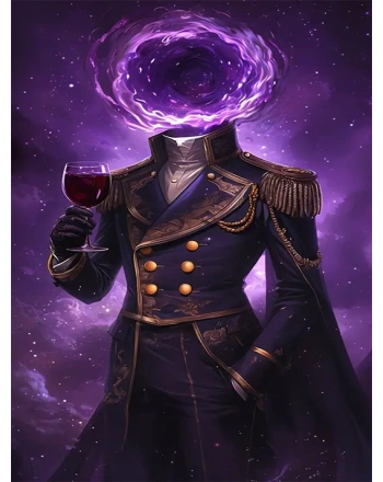 Mysterious Cosmic Figure