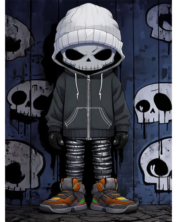 Mysterious anime character