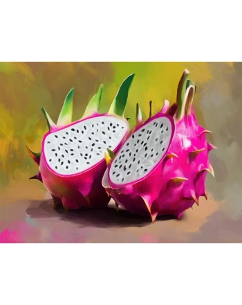 Painting of Dragon Fruit