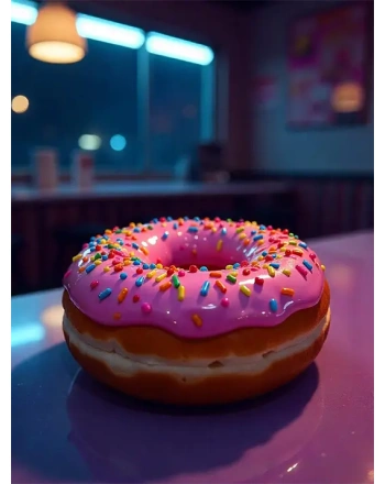 Painting of a Donut