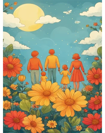 Painting of a Family