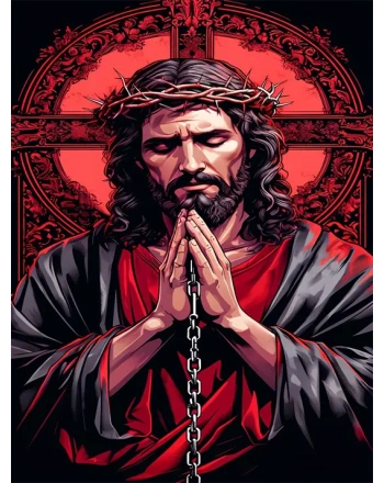 Prayerful Jesus Christ