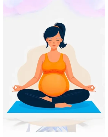 Serene Pregnant Woman