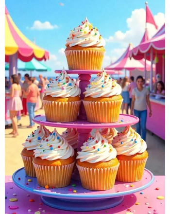 Stack of Cupcakes
