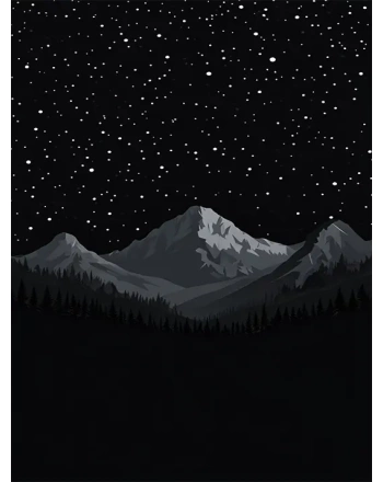 Tranquil Night Landscape