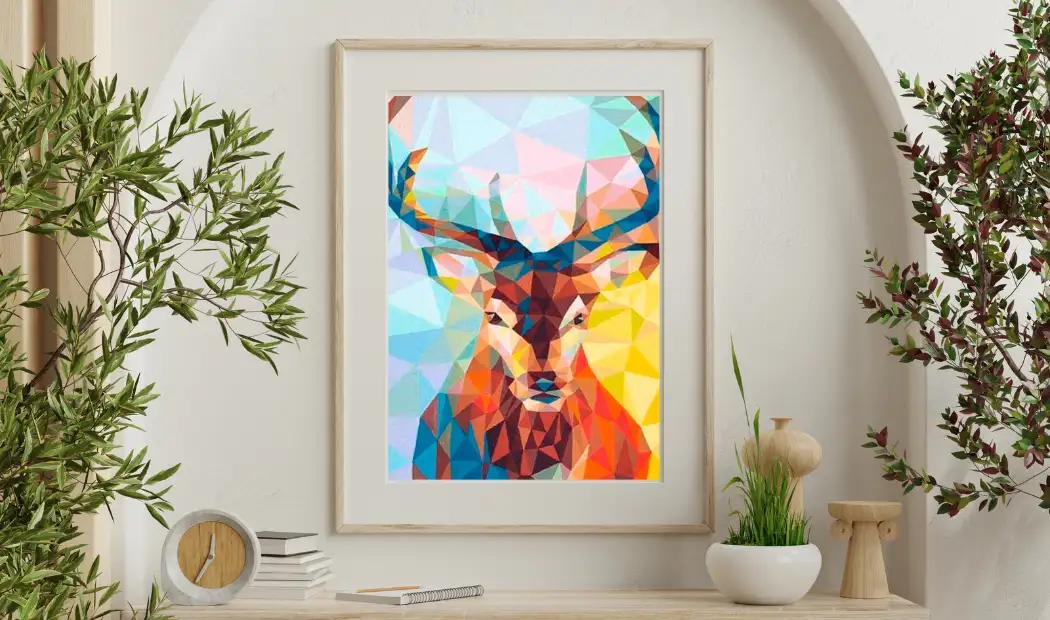 abstract animal painting ideas