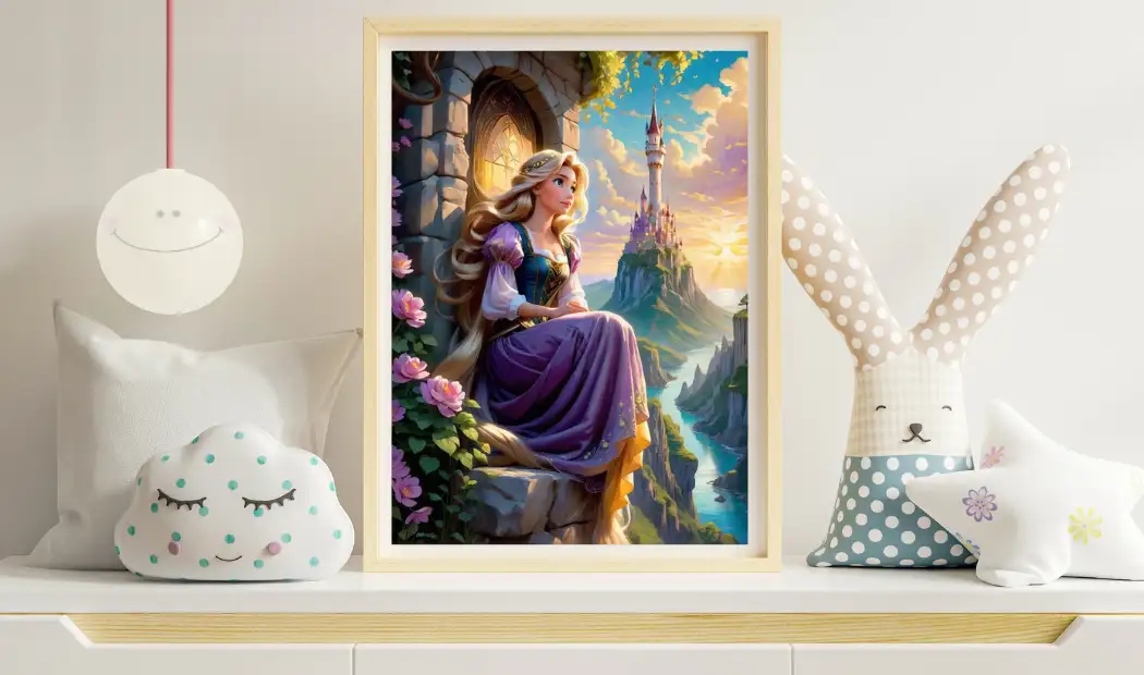 Rapunzel painting