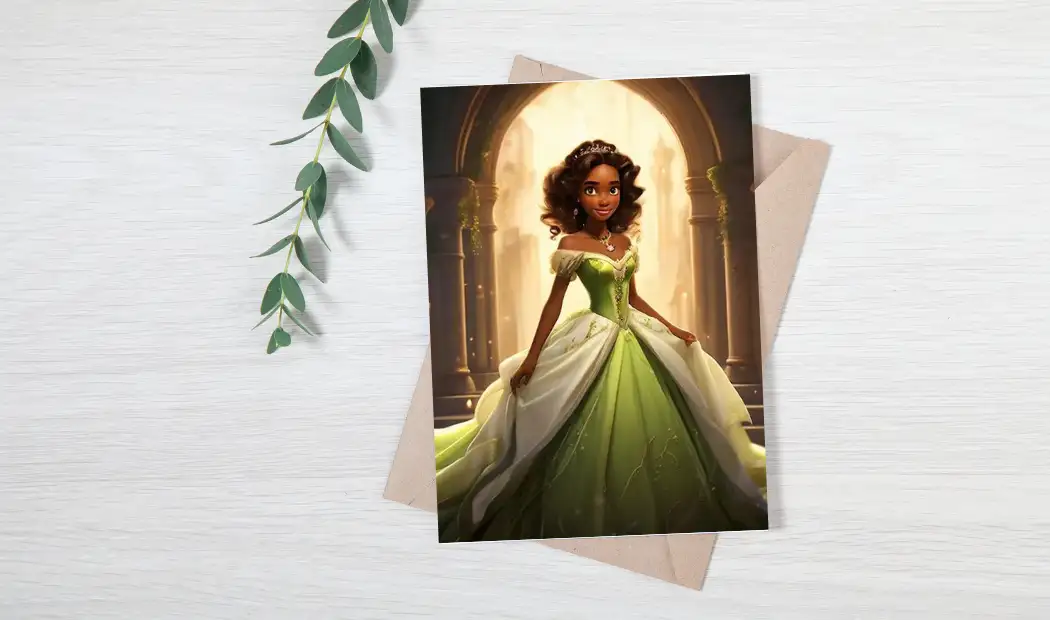 Princess and the frog painting 