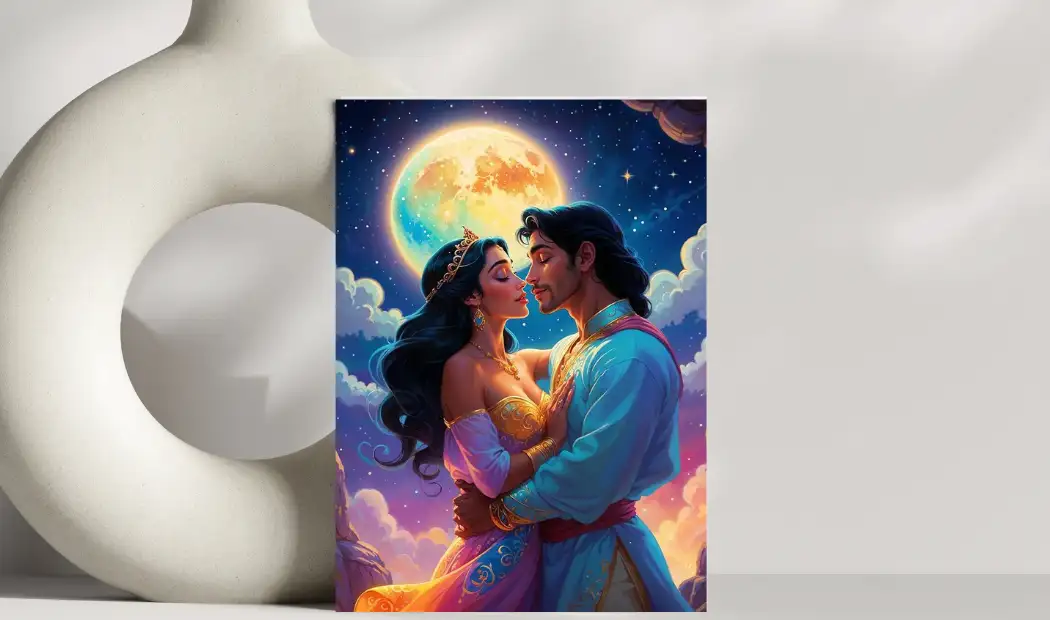 Aladdin painting