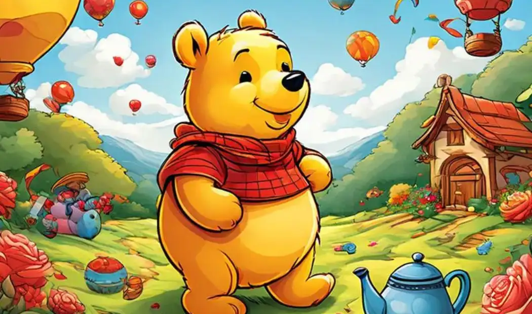 Winnie the Pooh painting