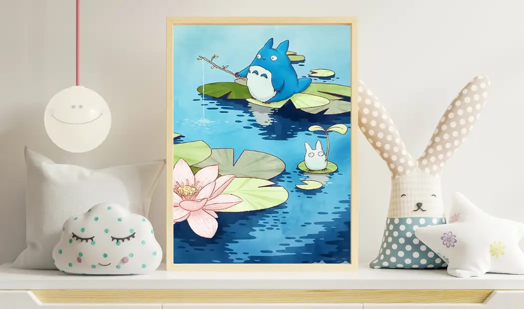 Explore the magic of Studio Ghibli diamond painting with anime diamond paintings kits