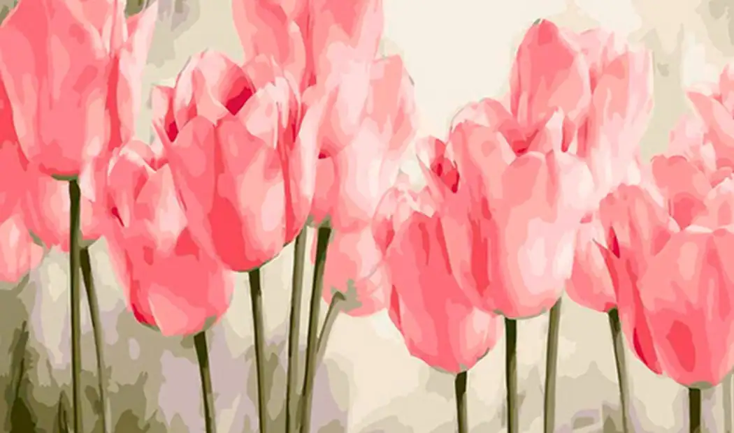 paintings of tulips