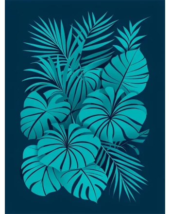 Vibrant Minimalist Tropical