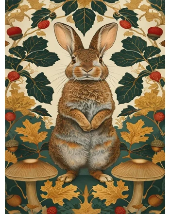 Vintage Brown Rabbit
