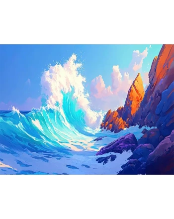 Wave painting