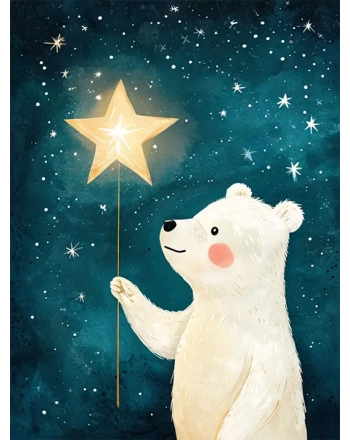 White Bear with Star