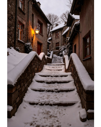 Winter village