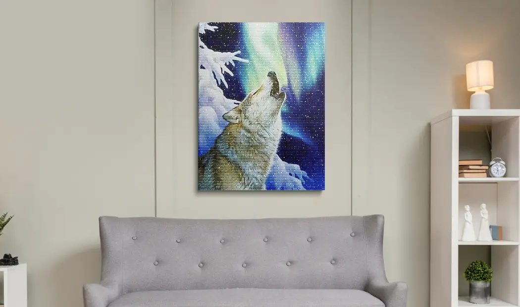 Wolf Diamond Painting