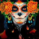 Gothic to Day of the Dead : Explore Different Skull Diamond Painting Styles