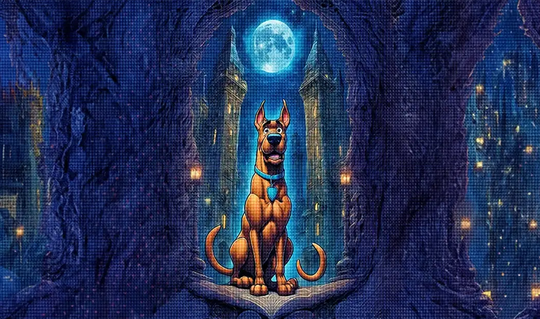 scooby doo painting