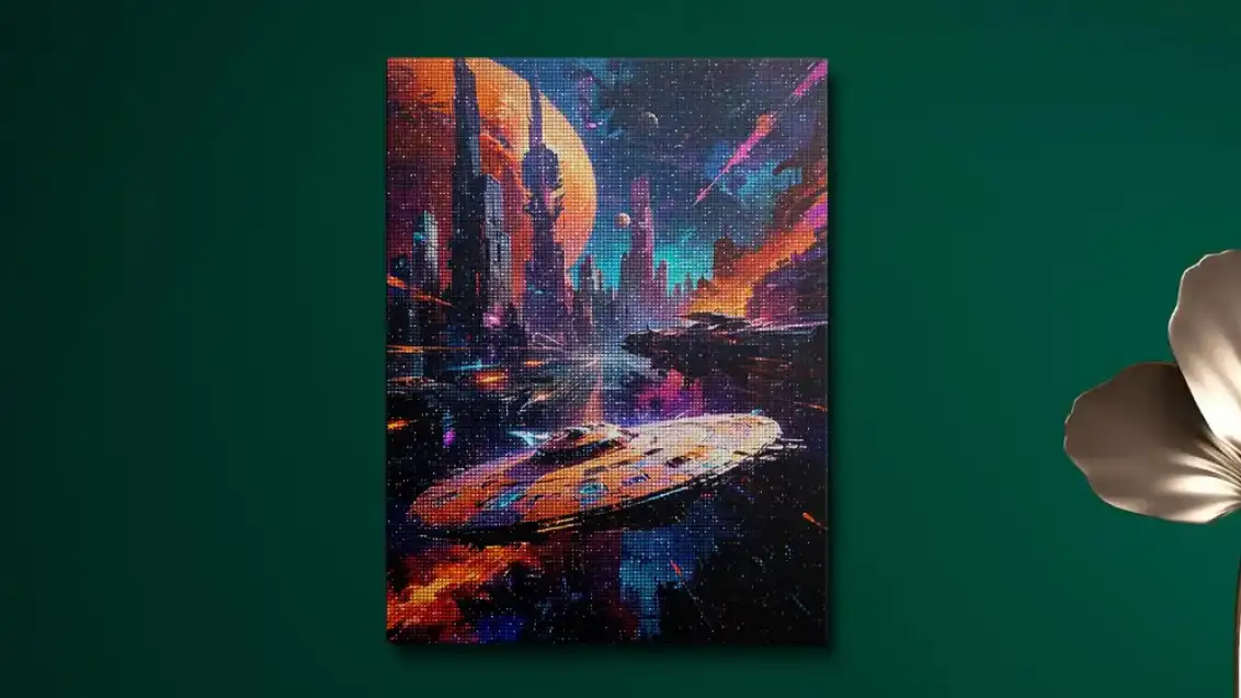 star trek diamond painting kit