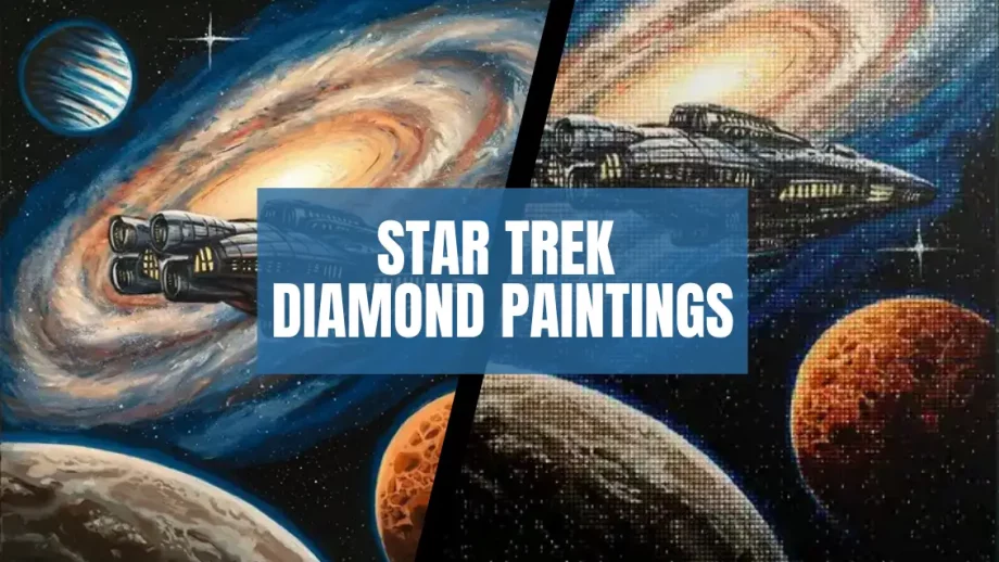 star trek diamond painting kit